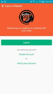 Push2Order Merchant screenshot 0