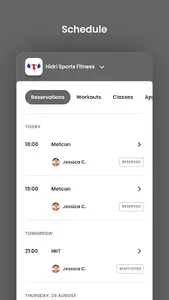 Hidri Sports Fitness screenshot 2