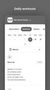 Hidri Sports Fitness screenshot 3