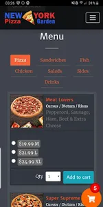 NY Pizza Fishers screenshot 1