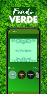 Green background screenshot 0