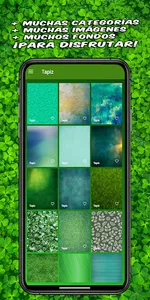 Green background screenshot 1