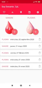 Soy Donante. CyL screenshot 0