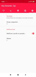 Soy Donante. CyL screenshot 4