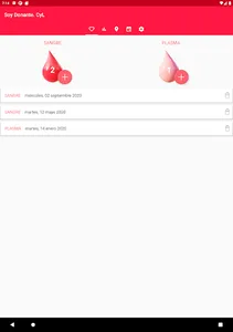 Soy Donante. CyL screenshot 5