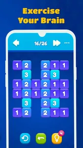 Destroy Numbers Sliding Puzzle screenshot 1