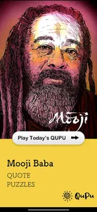 Mooji Baba Quote Puzzles -QuPu screenshot 1