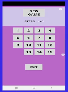 15 Puzlle Game screenshot 1