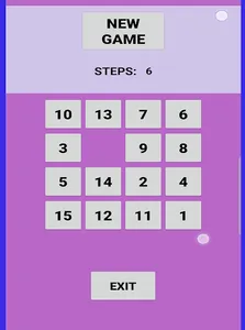 15 Puzlle Game screenshot 3