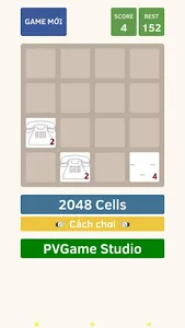 2048 Cells screenshot 2