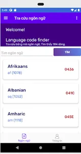 Language Code Finder screenshot 0