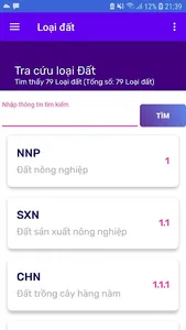 Tra cứu loại đất screenshot 0