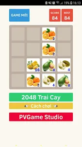 2048 Trái Cây screenshot 1