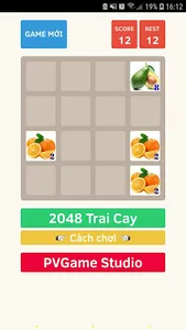 2048 Trái Cây screenshot 2