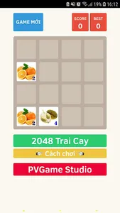 2048 Trái Cây screenshot 3