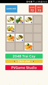 2048 Trái Cây screenshot 4