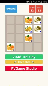 2048 Trái Cây screenshot 6