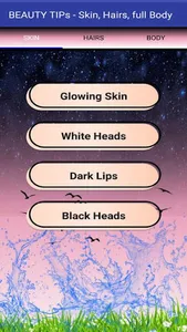 BEAUTY TIPs - Skin, Hairs, Ful screenshot 1