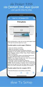HP Deskjet 3755 Printer Guide screenshot 1