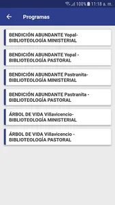 Instituto Bíblico Patricio Sym screenshot 2