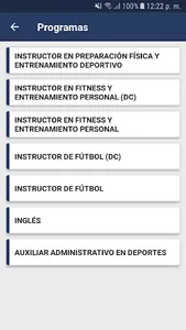 Politécnico Superior de Colomb screenshot 2