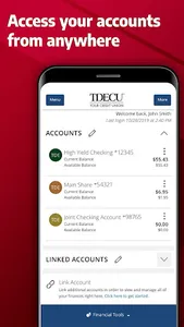 TDECU Digital Banking screenshot 1