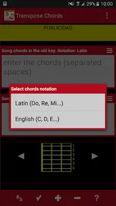 Transpose Chords screenshot 1