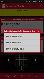 Transpose Chords screenshot 2