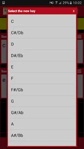 Transpose Chords screenshot 3