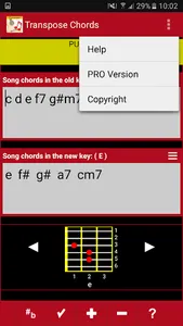 Transpose Chords screenshot 5