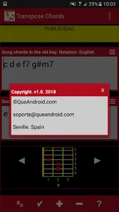 Transpose Chords screenshot 6