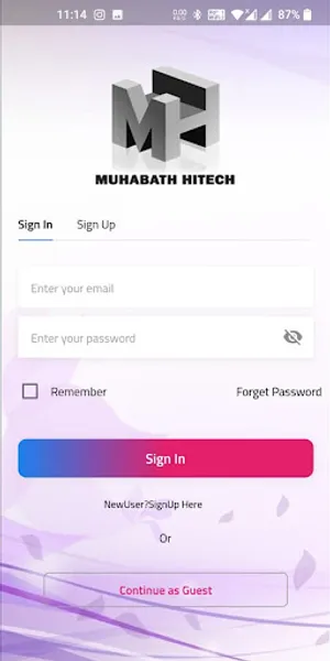 Muhabath HiTech screenshot 1