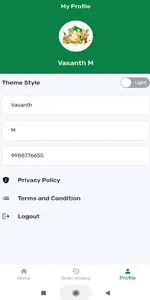 UzhavanMandi Delivery App screenshot 1
