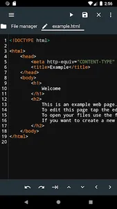 Html Editor screenshot 0