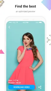HD Girl Video Wallpaper screenshot 4
