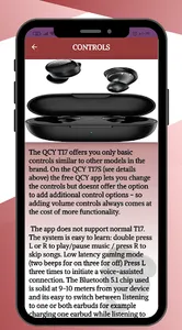 QCY T17 Earbuds Guide screenshot 1