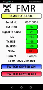 FMR Control screenshot 1
