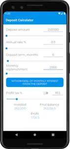 Deposit Calculator screenshot 2