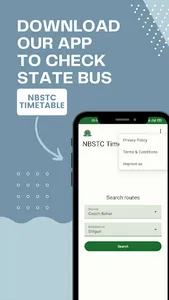 NB State Bus Time Table screenshot 1