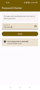Password Checker screenshot 1