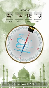 Qibla Compass Live Wallpaper screenshot 6