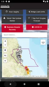 Douglas Disaster Dashboard screenshot 1