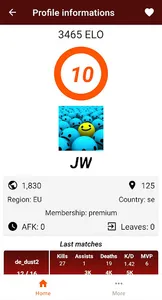 FACEIT Stalker - stalk your st screenshot 7