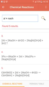 Chemistry Helper screenshot 1