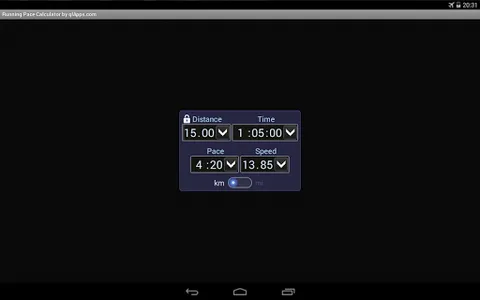 Running Pace Calculator screenshot 14