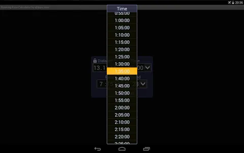 Running Pace Calculator screenshot 15