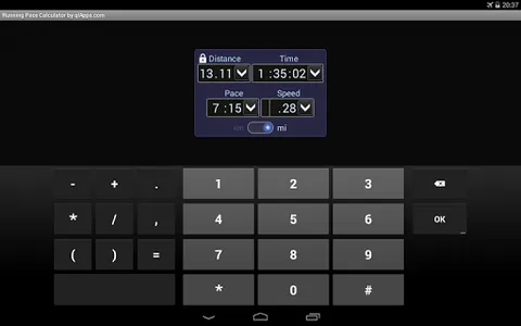 Running Pace Calculator screenshot 16