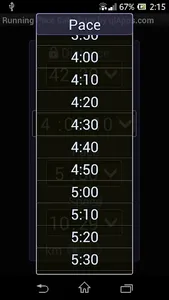 Running Pace Calculator screenshot 4
