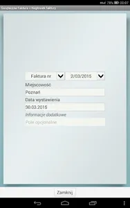 Świąteczna Faktura screenshot 9