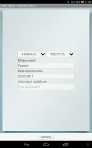 Polska Faktura screenshot 9